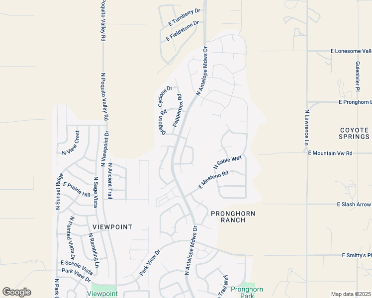 map of restaurants, bars, coffee shops, grocery stores, and more near 8294 Mistral Circle in Prescott Valley