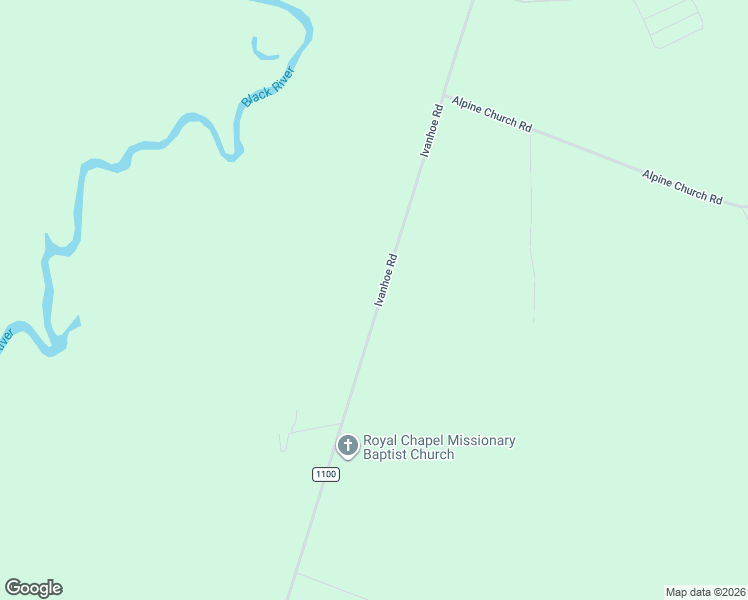 map of restaurants, bars, coffee shops, grocery stores, and more near 8004 Ivanhoe Road in Harrells