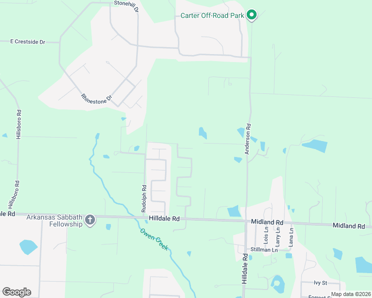 map of restaurants, bars, coffee shops, grocery stores, and more near 800 Bumpus Road in Alexander