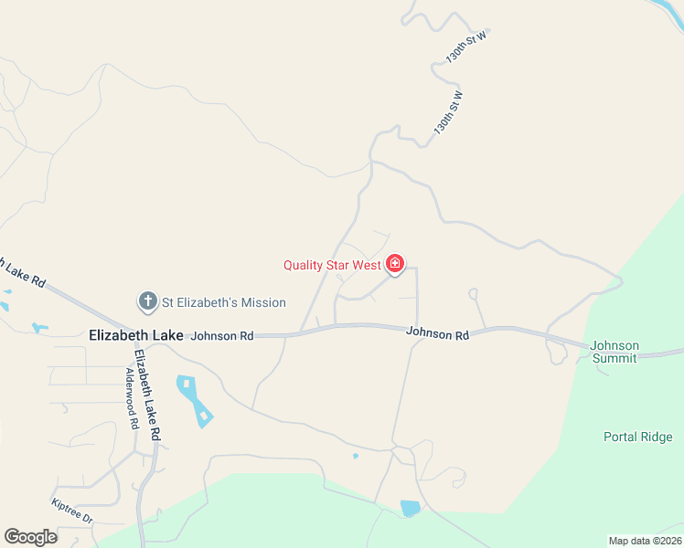 map of restaurants, bars, coffee shops, grocery stores, and more near 42871 Leadhill Drive in Lake Hughes