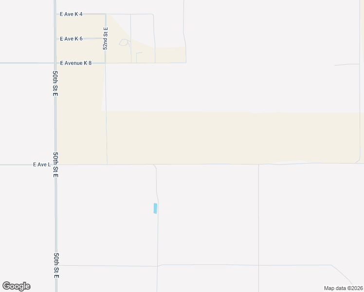 map of restaurants, bars, coffee shops, grocery stores, and more near Avenue K-12 in Los Angeles County