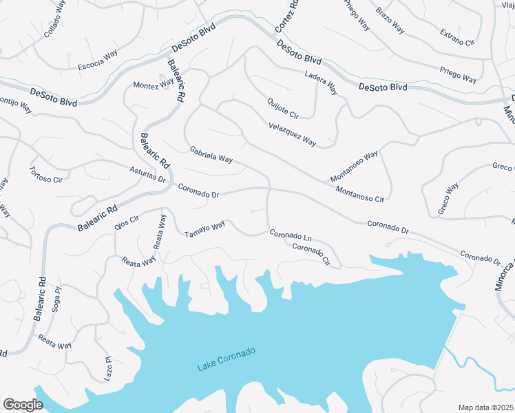 map of restaurants, bars, coffee shops, grocery stores, and more near 6 Hanares Lane in Hot Springs Village