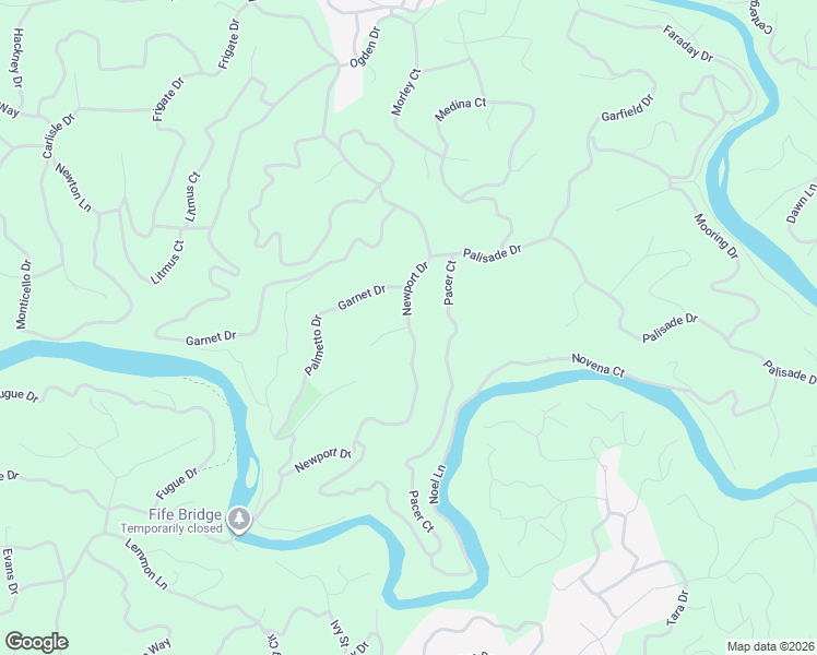 map of restaurants, bars, coffee shops, grocery stores, and more near 3160 Newport Drive in Ellijay