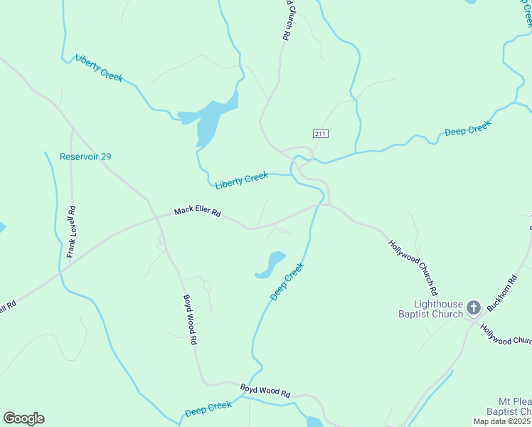 map of restaurants, bars, coffee shops, grocery stores, and more near 485 Mack Eller Road in Clarkesville