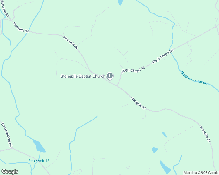 map of restaurants, bars, coffee shops, grocery stores, and more near 2399 Stonepile Road in Clarkesville