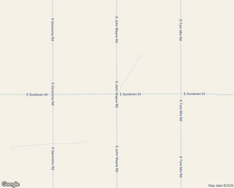 map of restaurants, bars, coffee shops, grocery stores, and more near South John Wayne Road in Mohave County