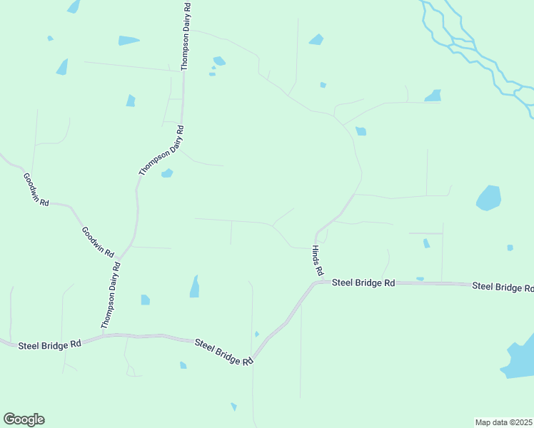 map of restaurants, bars, coffee shops, grocery stores, and more near 10600 Hinds Road in Benton
