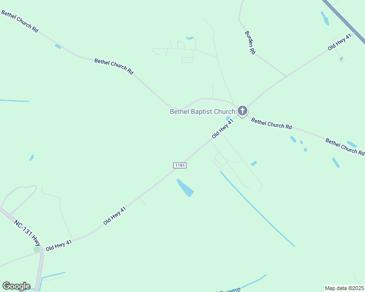 map of restaurants, bars, coffee shops, grocery stores, and more near 988 Old Highway 41 in Bladenboro