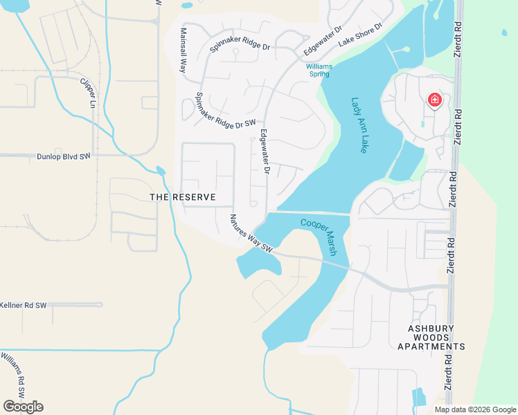 map of restaurants, bars, coffee shops, grocery stores, and more near 121 Paddington Green in Huntsville