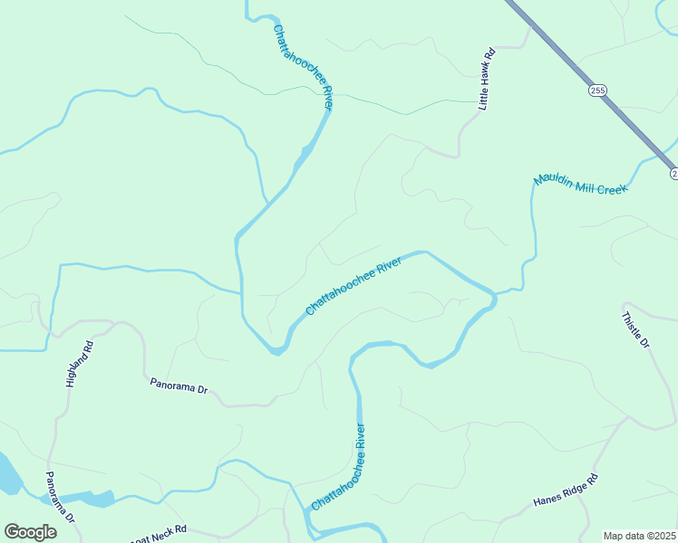 map of restaurants, bars, coffee shops, grocery stores, and more near 92 Rivers Edge Way in Sautee Nacoochee