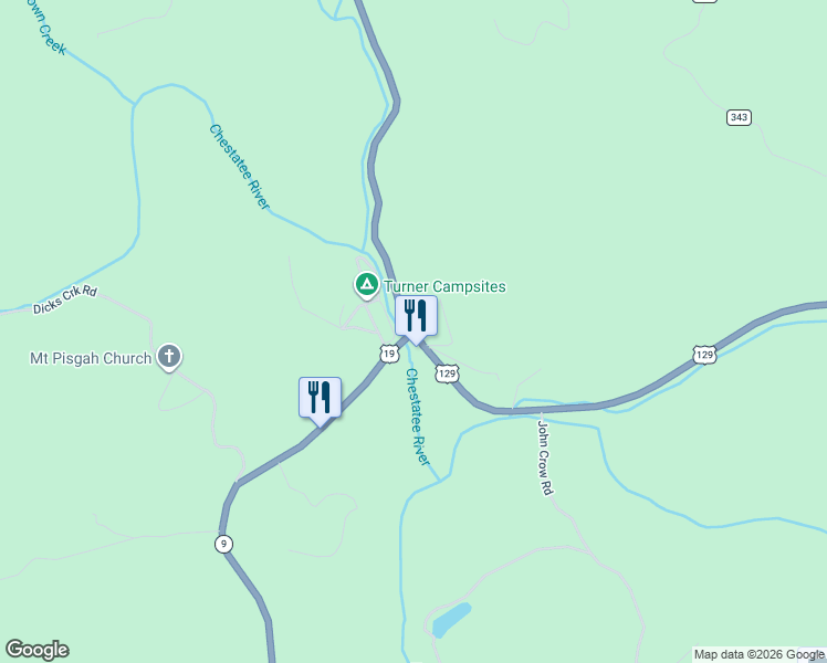 map of restaurants, bars, coffee shops, grocery stores, and more near 12730 U.S. 19 in Cleveland