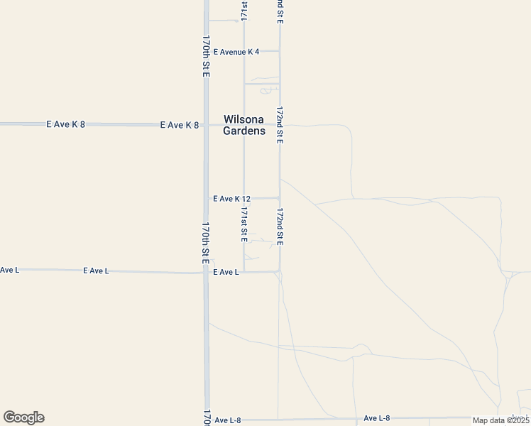 map of restaurants, bars, coffee shops, grocery stores, and more near 172 West Avenue L4 in Lancaster