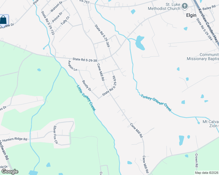 map of restaurants, bars, coffee shops, grocery stores, and more near 2852 State Road S-29-656 in Lancaster