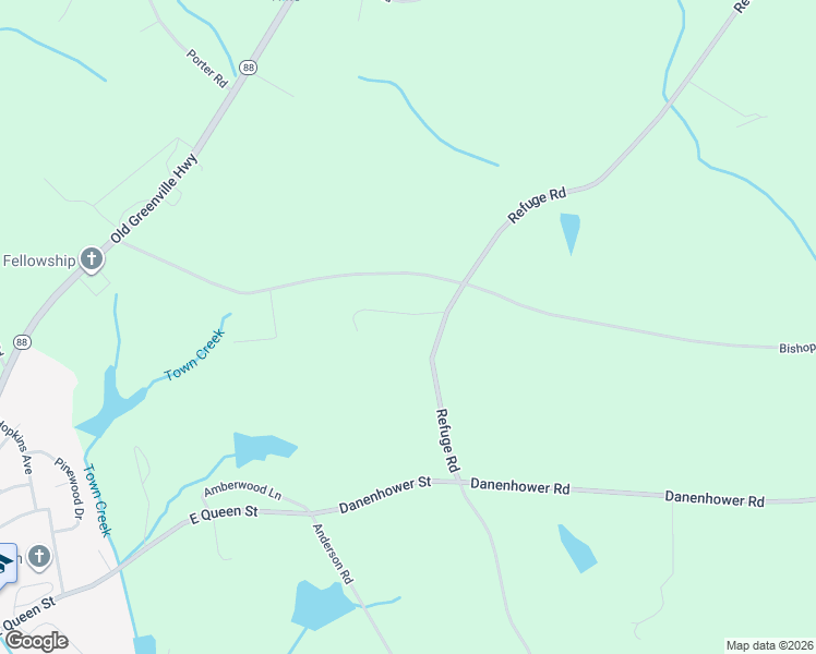 map of restaurants, bars, coffee shops, grocery stores, and more near 109 Holliday Lane in Pendleton