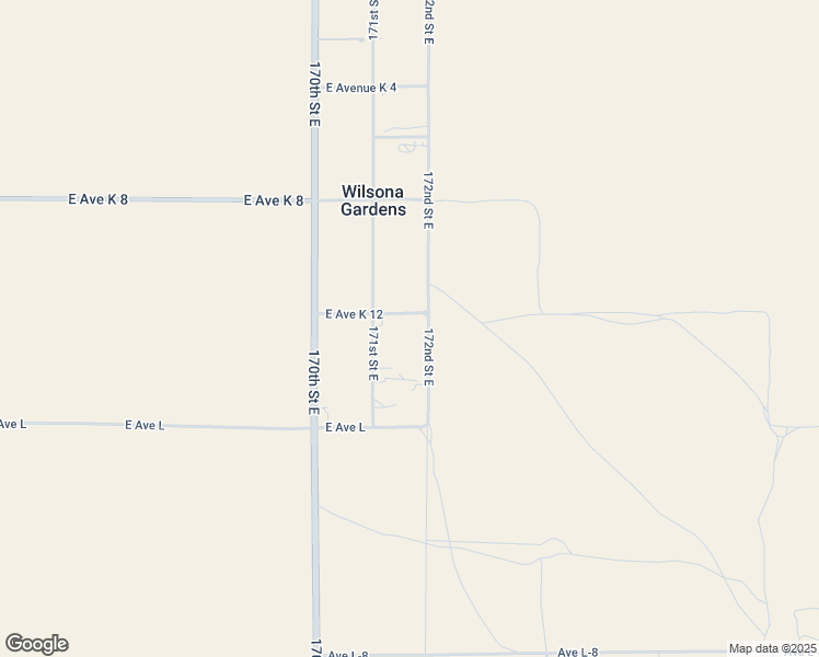 map of restaurants, bars, coffee shops, grocery stores, and more near 172nd Street East in Los Angeles County