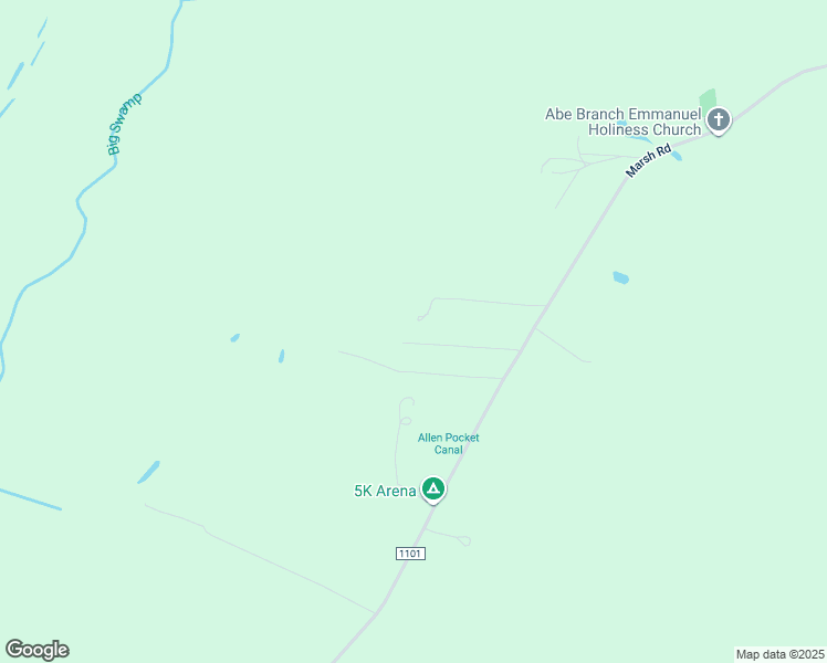 map of restaurants, bars, coffee shops, grocery stores, and more near 254 Green Acres Drive in Bladenboro