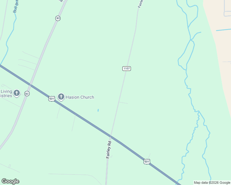 map of restaurants, bars, coffee shops, grocery stores, and more near 3136 Fairley Road in Maxton