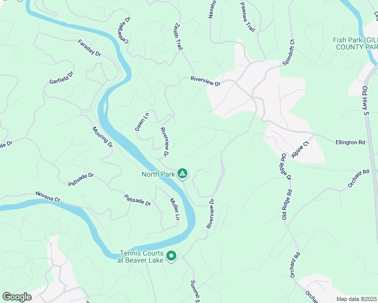 map of restaurants, bars, coffee shops, grocery stores, and more near 127 Forest Court in Ellijay