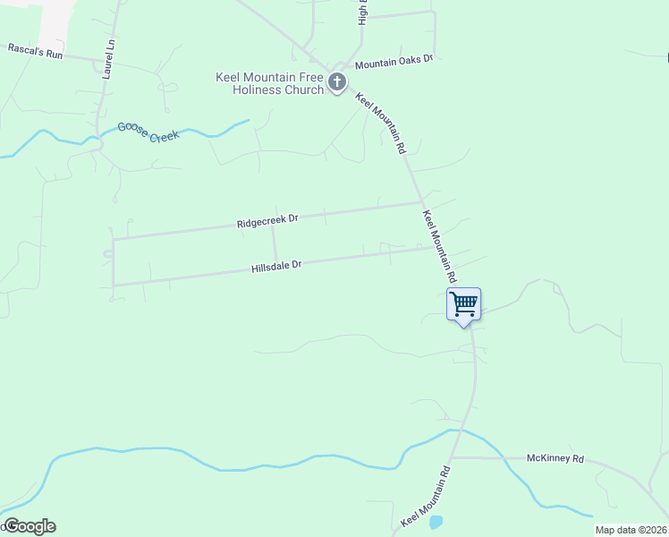 map of restaurants, bars, coffee shops, grocery stores, and more near 115 Hillsdale Drive in Gurley
