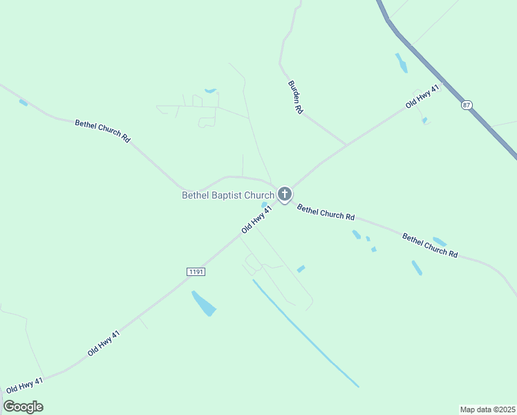 map of restaurants, bars, coffee shops, grocery stores, and more near 790 Old Highway 41 in Bladenboro