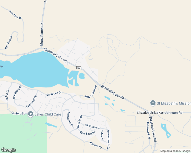map of restaurants, bars, coffee shops, grocery stores, and more near 14760 Sunnydale Drive in Lake Hughes
