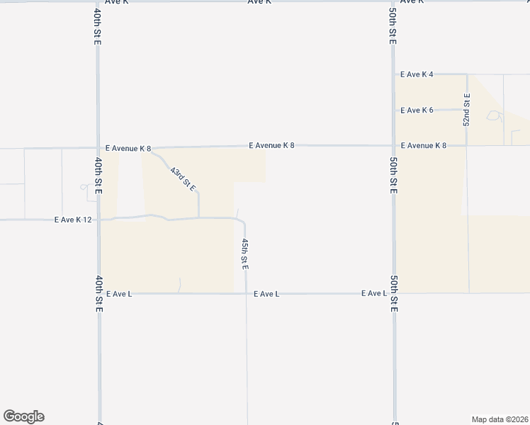 map of restaurants, bars, coffee shops, grocery stores, and more near 4499 East Avenue K 12 in Lancaster