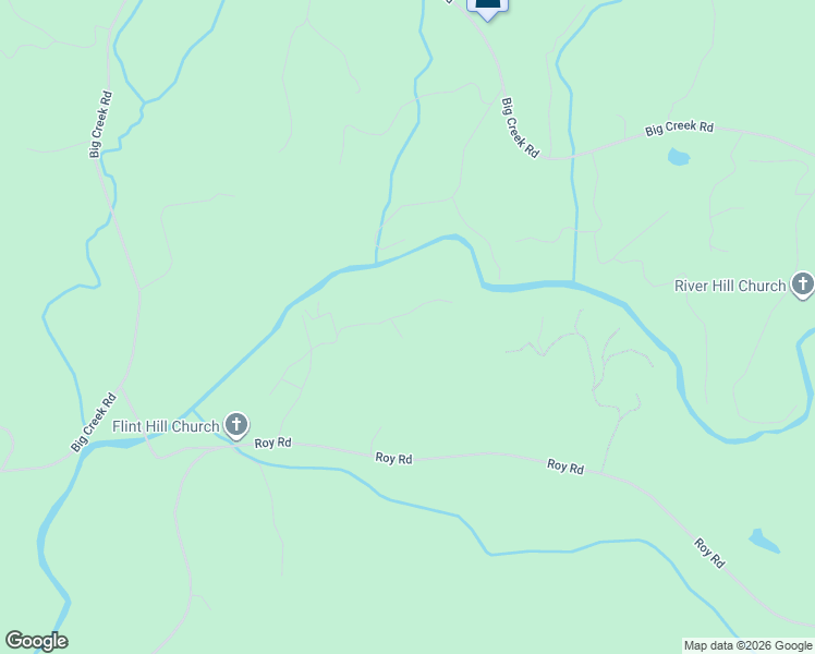 map of restaurants, bars, coffee shops, grocery stores, and more near 417 Riverwood Road in Ellijay