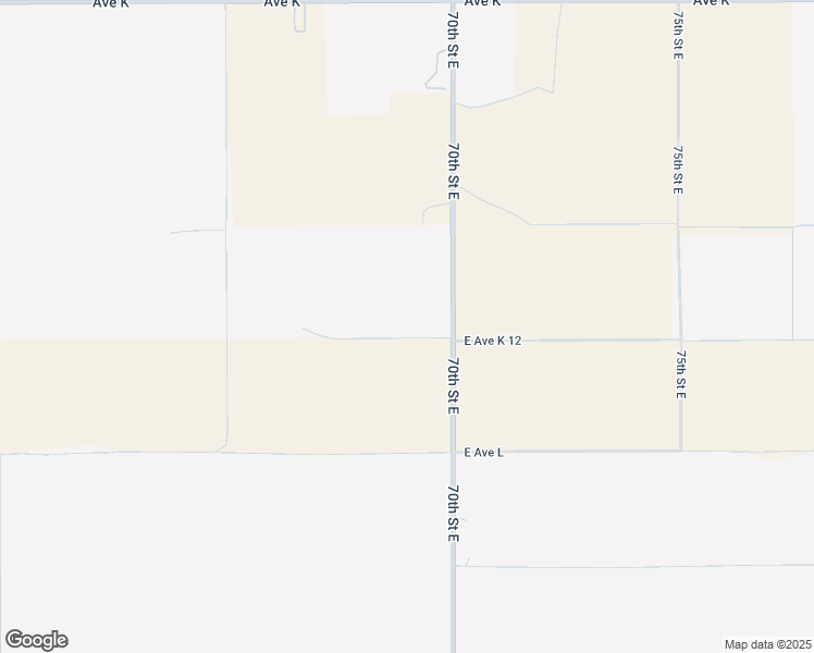 map of restaurants, bars, coffee shops, grocery stores, and more near East Avenue K12 in Lancaster