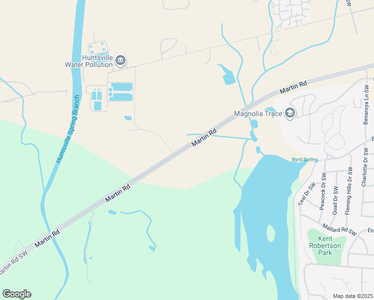 map of restaurants, bars, coffee shops, grocery stores, and more near Martin Rd in Huntsville