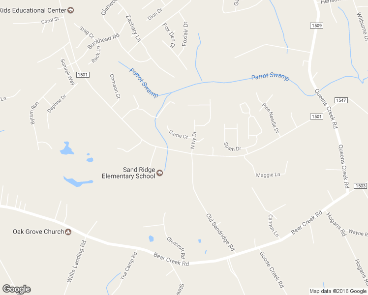 map of restaurants, bars, coffee shops, grocery stores, and more near 885 Sandridge Road in Hubert