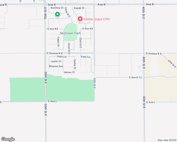 map of restaurants, bars, coffee shops, grocery stores, and more near 3345 James Court in Lancaster