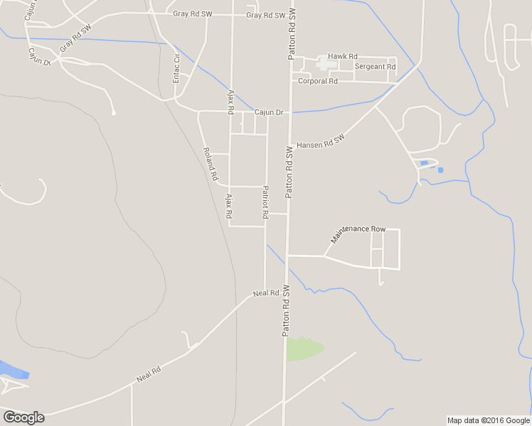 map of restaurants, bars, coffee shops, grocery stores, and more near Patriot Road in Huntsville
