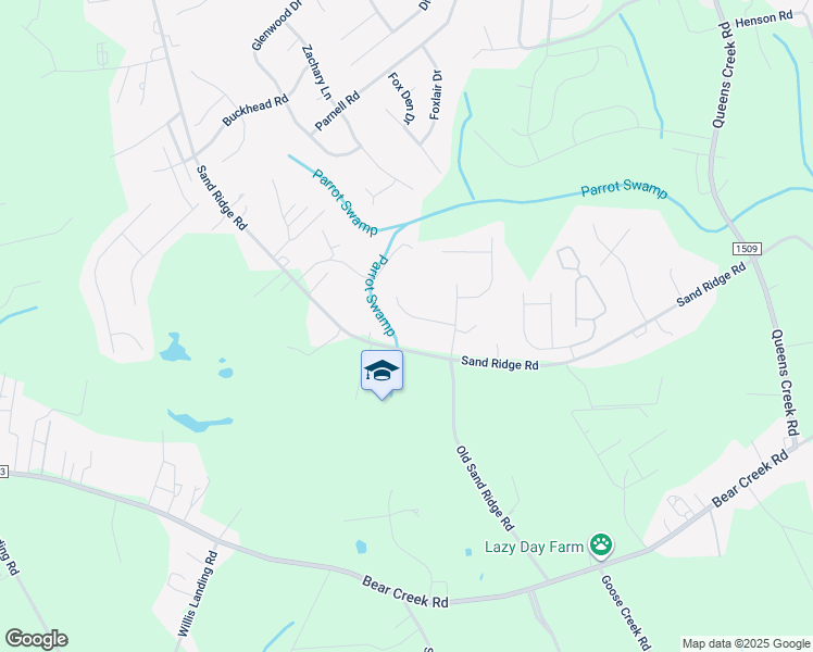 map of restaurants, bars, coffee shops, grocery stores, and more near 211 Dame Court in Hubert