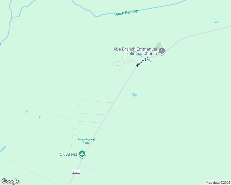 map of restaurants, bars, coffee shops, grocery stores, and more near 1444 Marsh Road in Bladenboro