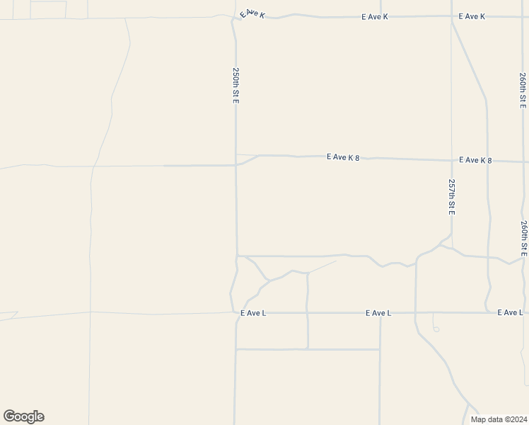 map of restaurants, bars, coffee shops, grocery stores, and more near East Avenue K 8 in Lancaster