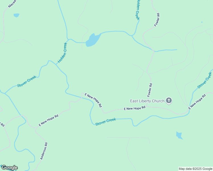 map of restaurants, bars, coffee shops, grocery stores, and more near New Hope Road in Ellijay