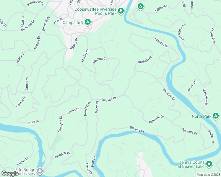 map of restaurants, bars, coffee shops, grocery stores, and more near 140 Medina Court in Ellijay
