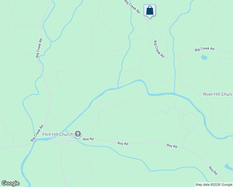 map of restaurants, bars, coffee shops, grocery stores, and more near 417 Riverwood Road in Ellijay
