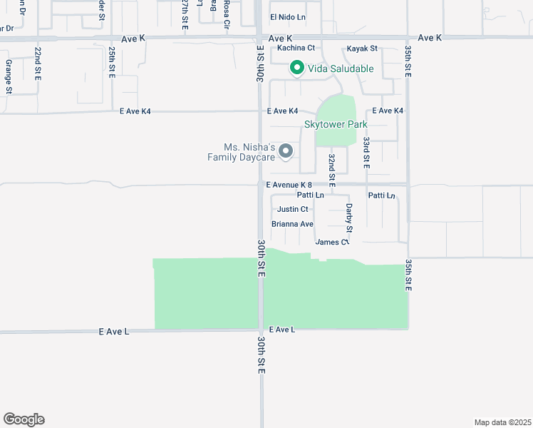 map of restaurants, bars, coffee shops, grocery stores, and more near 43115 Rucker Street in Lancaster
