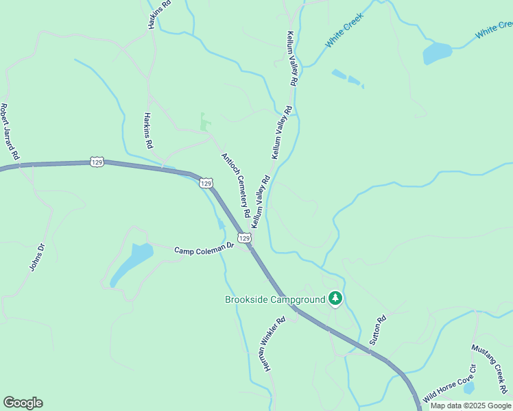 map of restaurants, bars, coffee shops, grocery stores, and more near 24 Antioch Cemetery Road in Cleveland