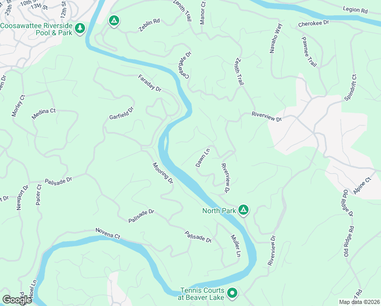 map of restaurants, bars, coffee shops, grocery stores, and more near 166 Riparian Way in Ellijay