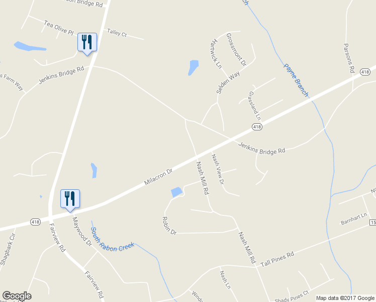 map of restaurants, bars, coffee shops, grocery stores, and more near 400 South Carolina 418 in Fountain Inn