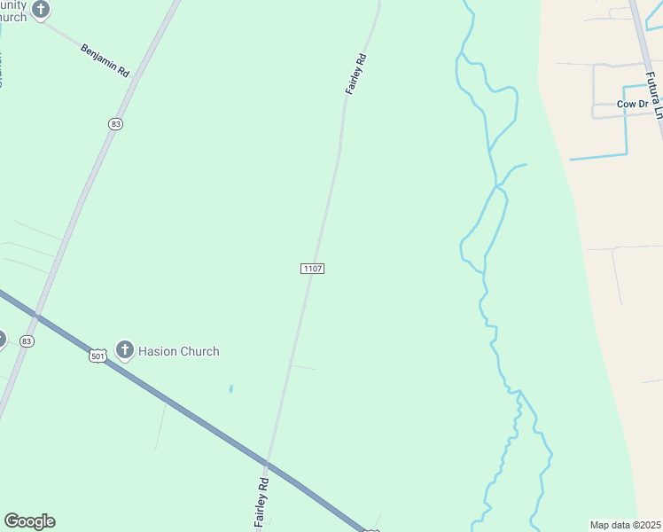 map of restaurants, bars, coffee shops, grocery stores, and more near 4253 Fairley Road in Maxton