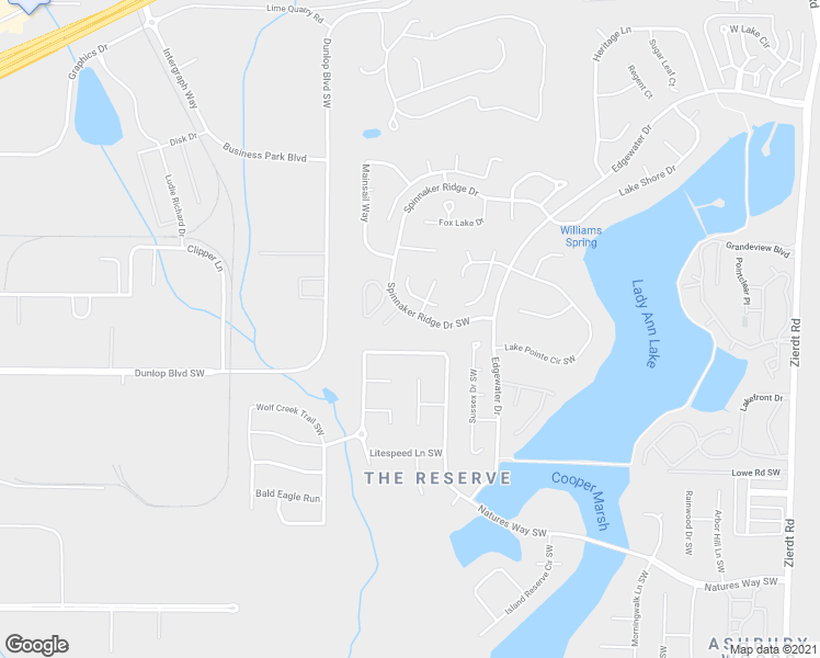 map of restaurants, bars, coffee shops, grocery stores, and more near 442 Natures Way Southwest in Huntsville