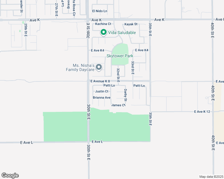 map of restaurants, bars, coffee shops, grocery stores, and more near 43130 Vineyard Drive in Lancaster