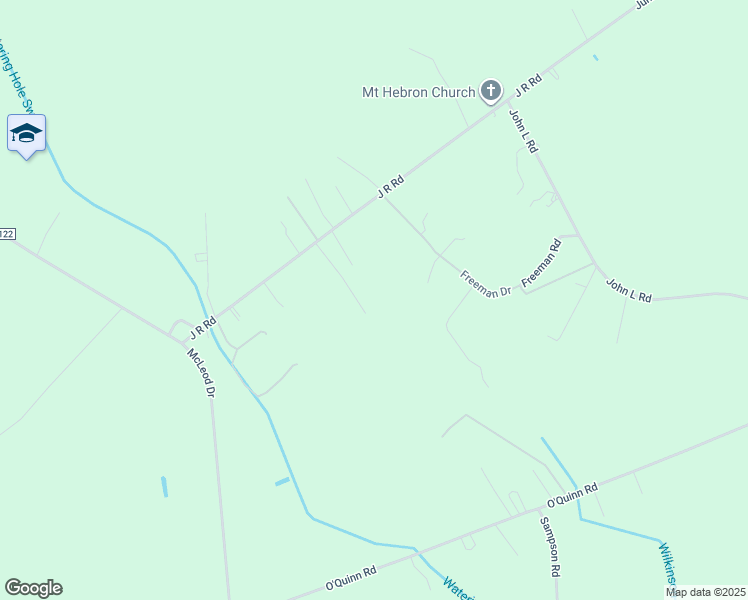 map of restaurants, bars, coffee shops, grocery stores, and more near 1183 J R Road in Maxton