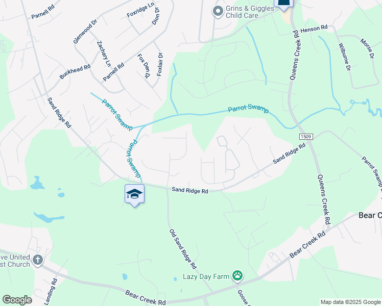 map of restaurants, bars, coffee shops, grocery stores, and more near 310 Kenilworth Place in Hubert