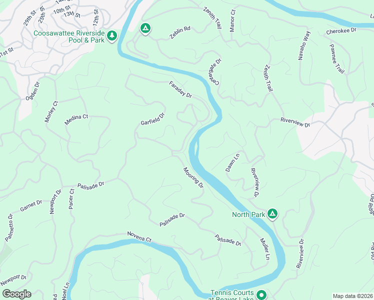 map of restaurants, bars, coffee shops, grocery stores, and more near 24 Addle Trail in Ellijay