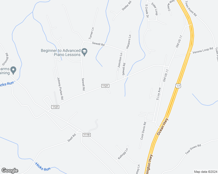 map of restaurants, bars, coffee shops, grocery stores, and more near 211 Verona Road in Jacksonville