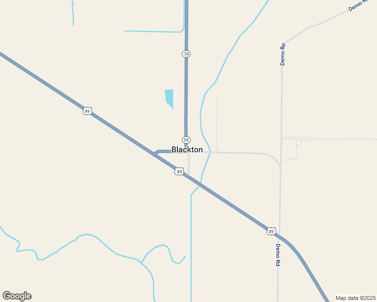 map of restaurants, bars, coffee shops, grocery stores, and more near 13616 Arkansas 39 in Holly Grove